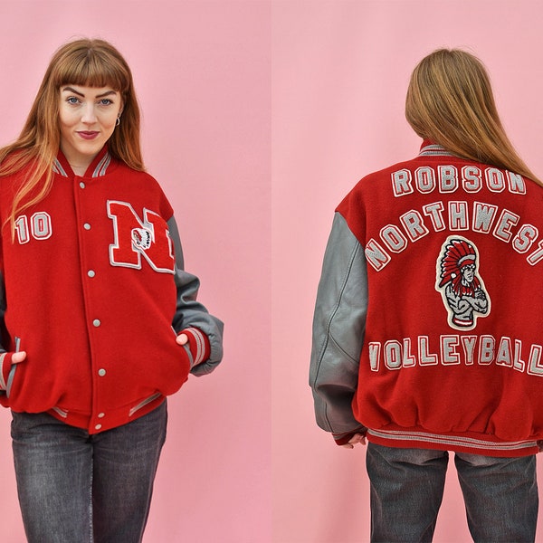 Vintage Varsity Jacket Etsy UK
