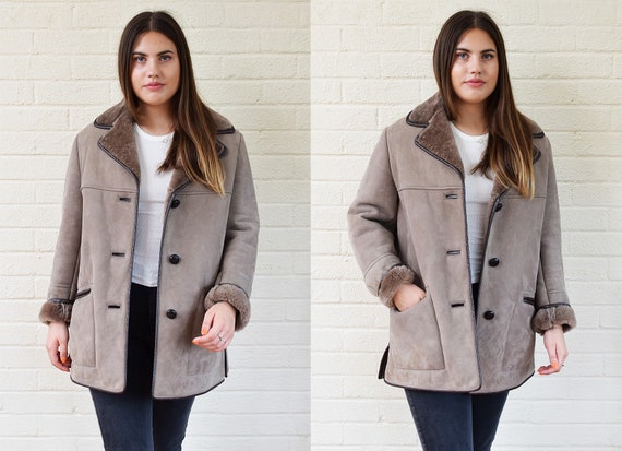 Vintage Sheepskin / Shearling Coat