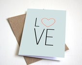I Love You - LOVE - Printable Card - DIY CARD - Valentine's day, Anniversary, Birthday