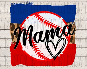 Download Baseball Mama Svg Etsy