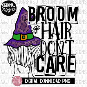 Cabelo de vassoura PNG, download digital, arquivo de sublimação, designs de outono, designs de Halloween