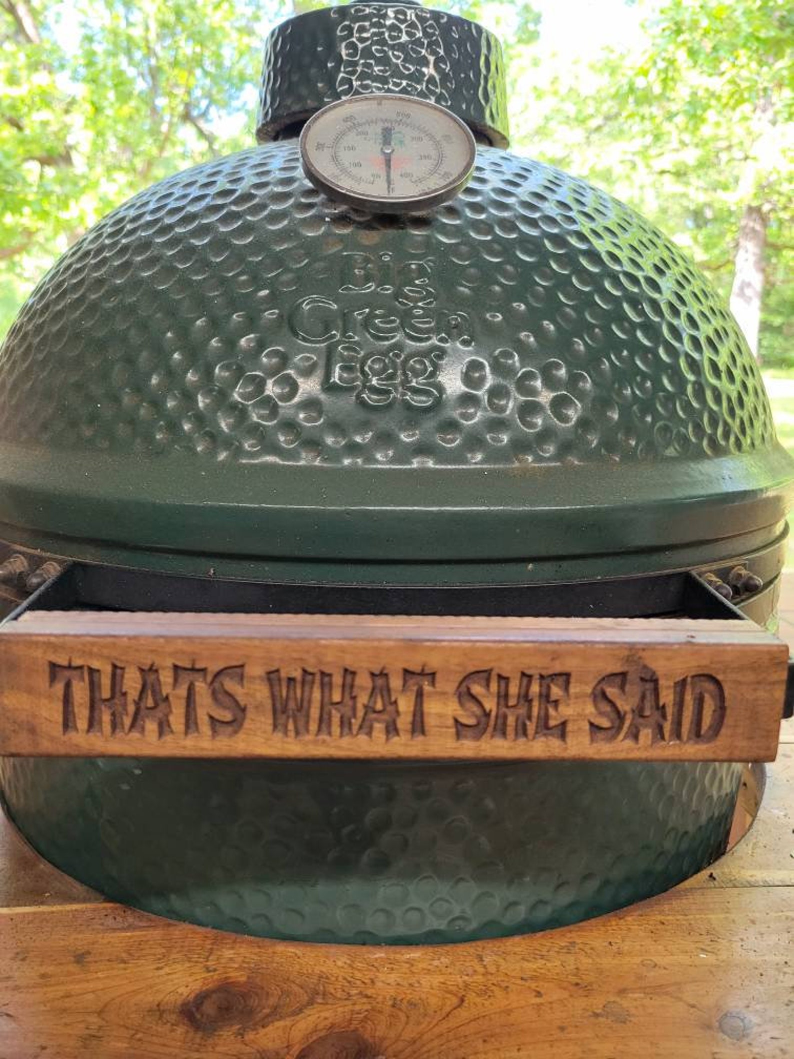 Big Green Egg Grill Handles M/L/XL Customize your own saying Etsy