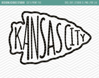 Download Arrowhead Silhouette Etsy