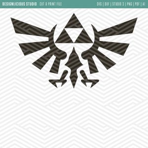 Cut & Print Files | Zelda Triforce