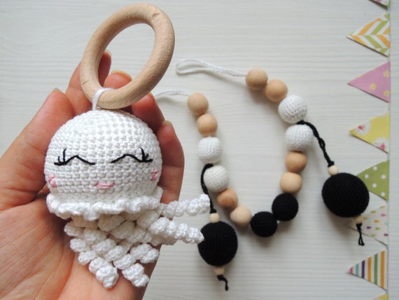 black and white car seat toys