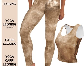Damen Leggings, Yoga Capris, Gym Workout Böden, Fitness Athleisure Activewear, Trendy Vielseitig