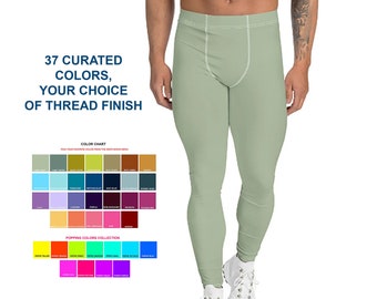 Men's Leggings, XS-3XL, Tights, Colorful, Workout Leggings, Exercise Leggings, Casual Leggings, Gym Leggings, Sportswear, Yoga Leggings