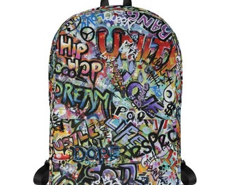 custom graffiti backpacks