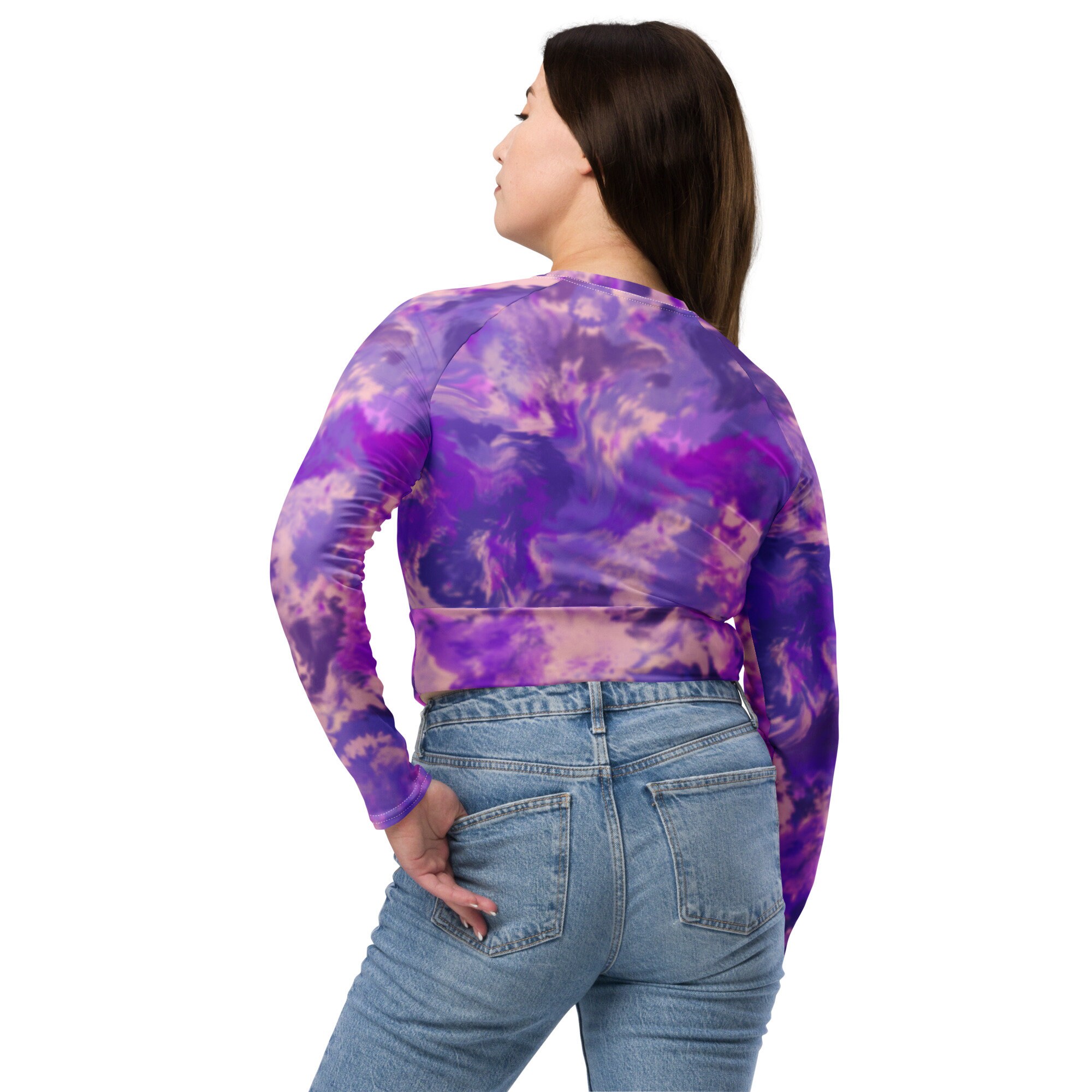 【as if calie】 GURLS BASIC CROP LONG SLEEVE T-SHIRT as if calie 𝗚𝗨𝗥𝗟𝗦 𝗖𝗥𝗢𝗣 𝗟𝗢𝗡𝗚 𝗦𝗟𝗘𝗘𝗩𝗘 𝗧