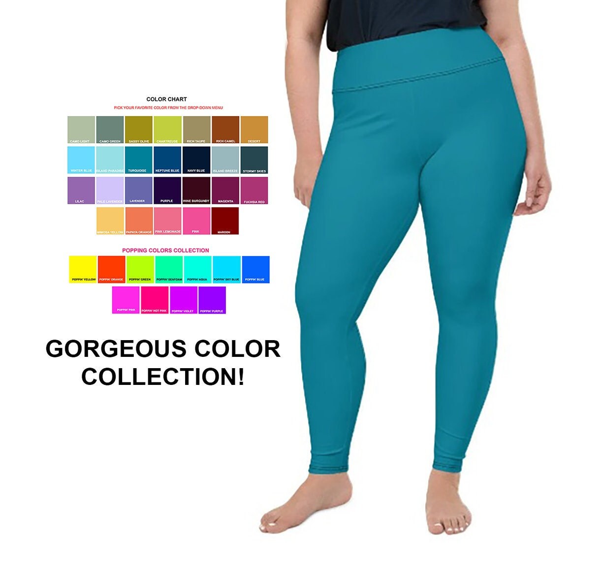 Legging Color Chart at best price in Mumbai by Rey Boutique | ID: 4601511762