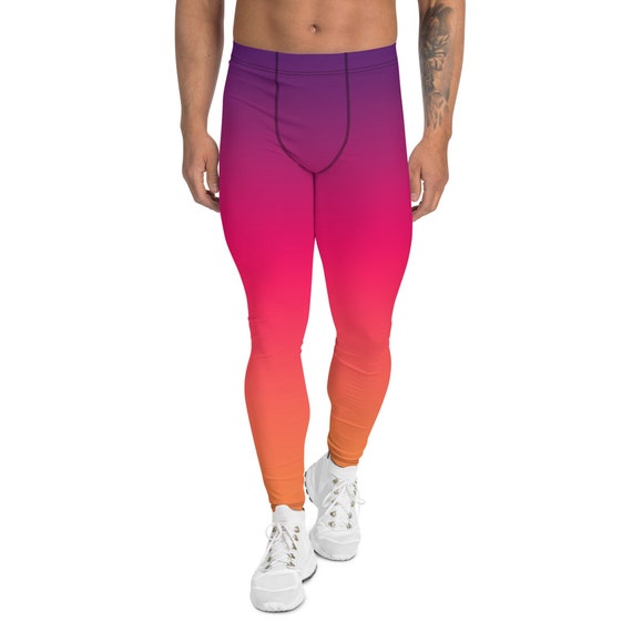 Men's Leggings, XS-3XL, Tights, Colorful Ombre, Workout Leggings, Exercise  Leggings, Casual Leggings, Gym Leggings, Sportswear, Yoga Legging 