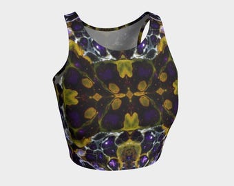 Women's Athletic Fitted Crop Top, Sleeveless, Basic, Gym Wear, Soft, Summer, Minimalist Tank, Sporty