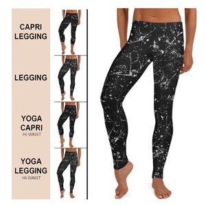 Women&#39;s Leggings, Black Capris, Athletic Leggings, Black Leggings, Exercise Leggings, Yoga Leggings, Casual Leggings, Capris Leggings