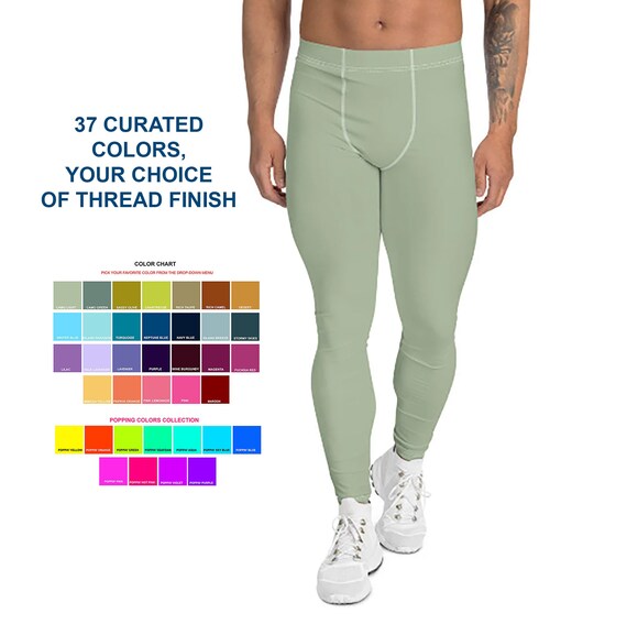 Men's Leggings, XS-3XL, Tights, Colorful, Workout Leggings