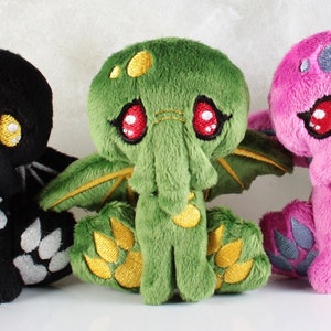 Cthulhu Plush - Littlefox's Toebeans -  Horror Monster Chthulu Stuffed Animal