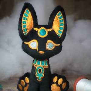 Anubis Plüsch - Littlefox's Toebeans - Ägyptischer Gott Stofftier