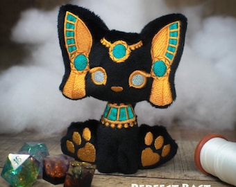 Bast Plush - Littlefox&#39;s Toebeans -  Egyptian Cat Goddess Stuffed Animal