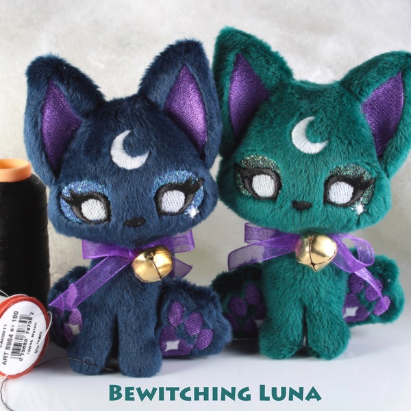 Bewitched Luna Plüsch - Littlefox's Toebeans - Glamour Hexe Katze Stofftier