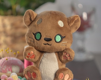 DIY Otter SnuggleBean Plush Kit - Littlefox's Toebeans - Larger Size