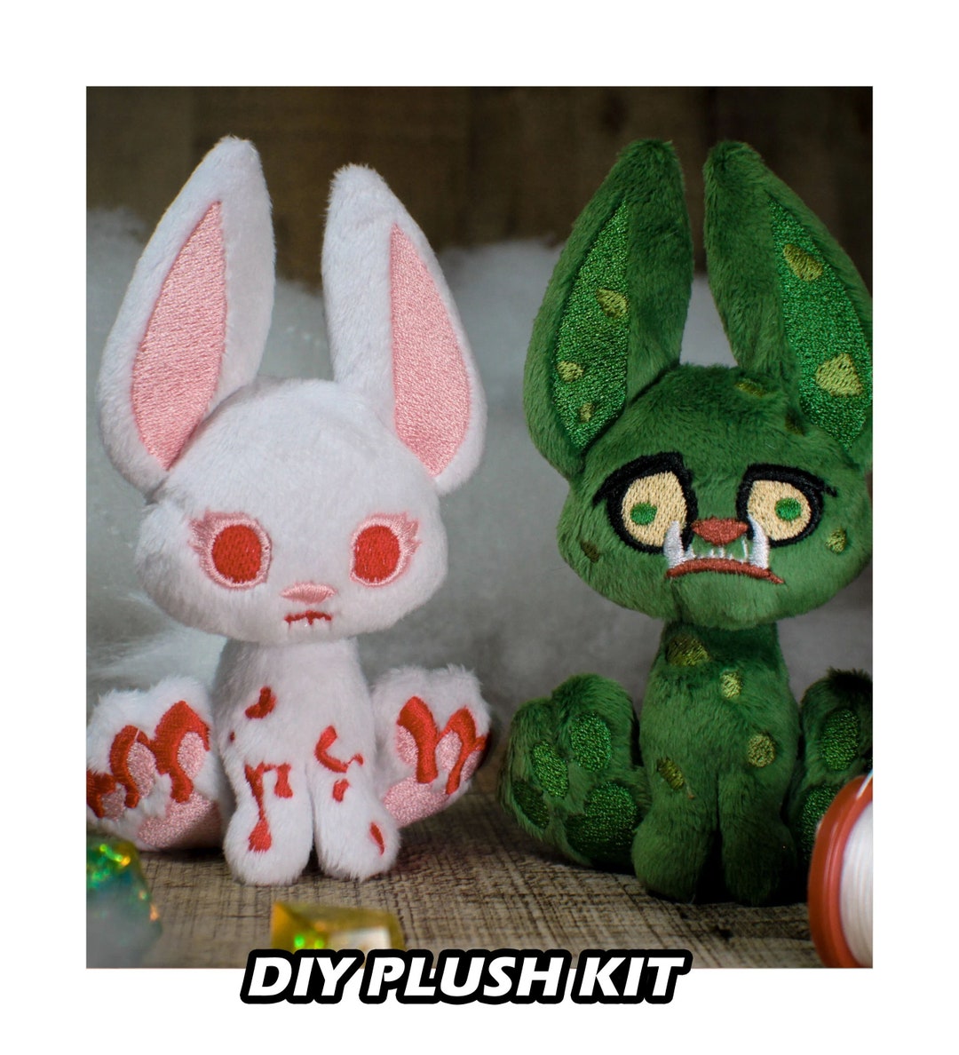 How To Turn a Flower Toy Into a Bunny Monster! 