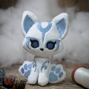 Kitsune Plush Littlefox's Toebeans Japanese Spirit Fox Stuffed Animal image 2