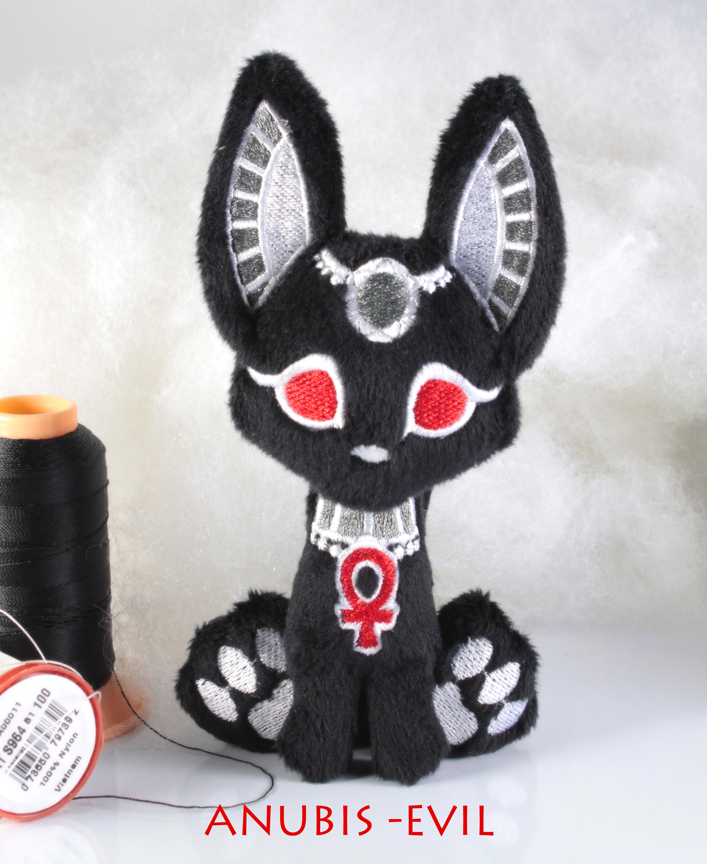 Anubis Plush - Littlefox's Toebeans - Egyptian God Stuffed Animal