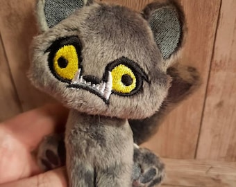 Buy Weird Kitty Plush Littlefox's Toebeans Wilfred Lykoi Cat