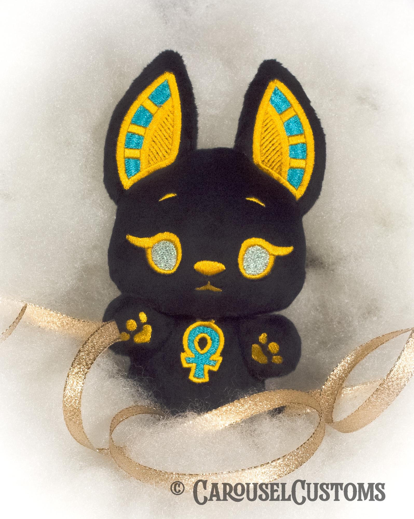 Anubis Jackal Snugglebean Plush - Littlefox's Toebeans Larger Size