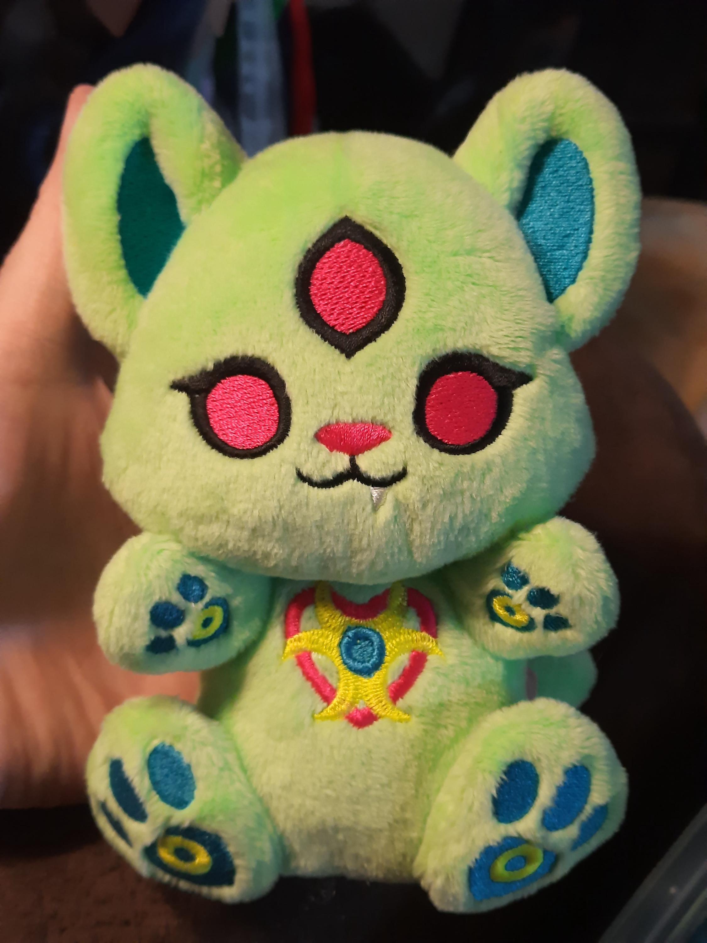 Alien Cat Plush: 7" Roswell Gray Snugglebean, Custom Collectible - Etsy
