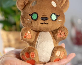 ぬいぐるみカワウソ人形、カワウソぬいぐるみ、重量のあるぬいぐるみ