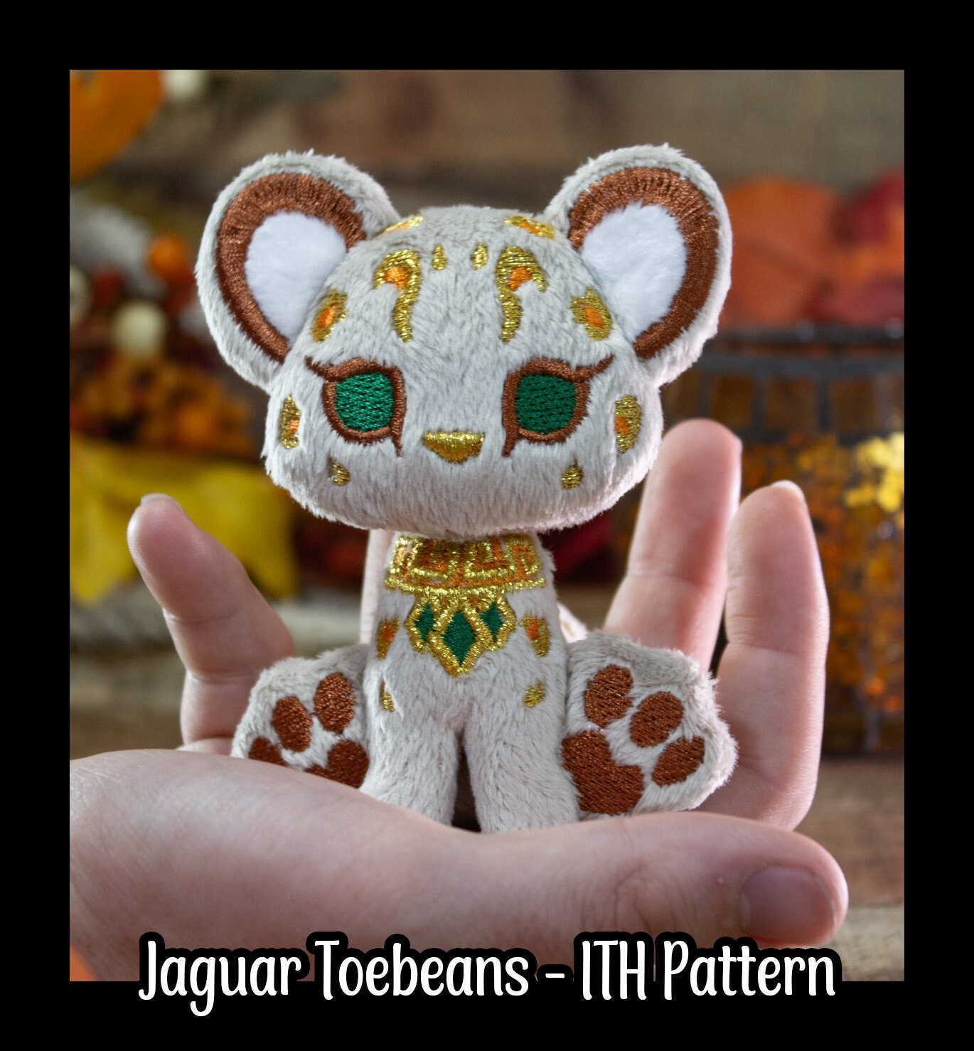 Black jaguar plush deals