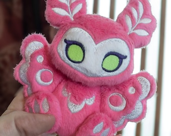 Mothman Plush - Littlefox's Toebeans -  Halloween Moth Butterfly Horror Movie Cryptid Stuffed Animal