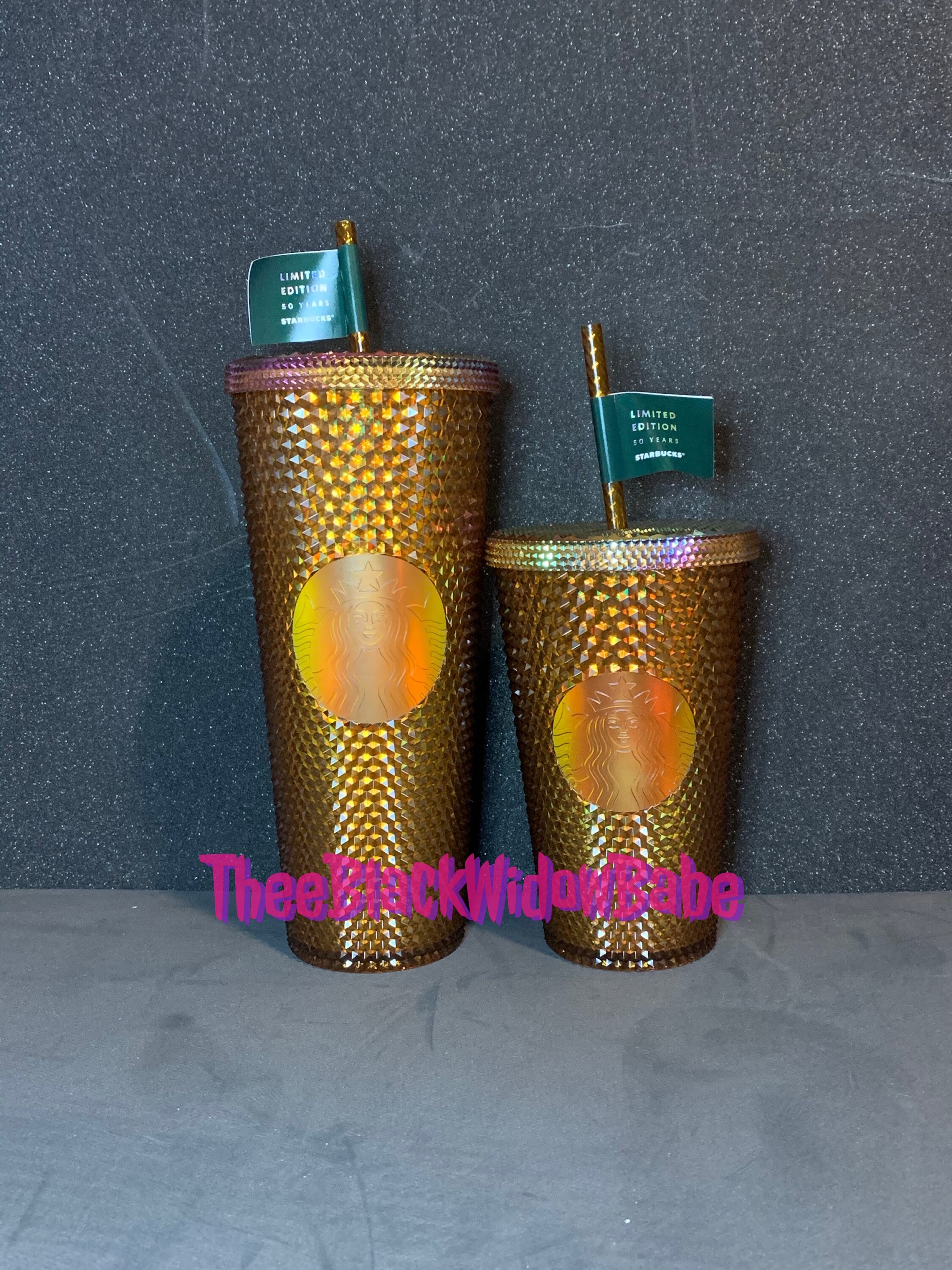 New Limited Edition Starbucks 50th Anniversary Tumbler Etsy