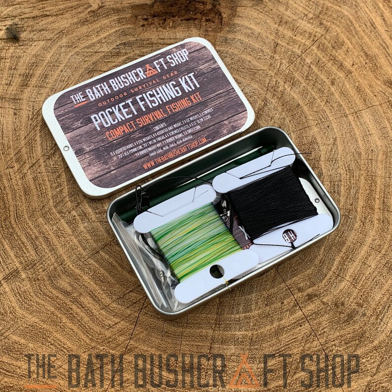 Ultra Compact Survival Emergency Fishing Kit Etsy