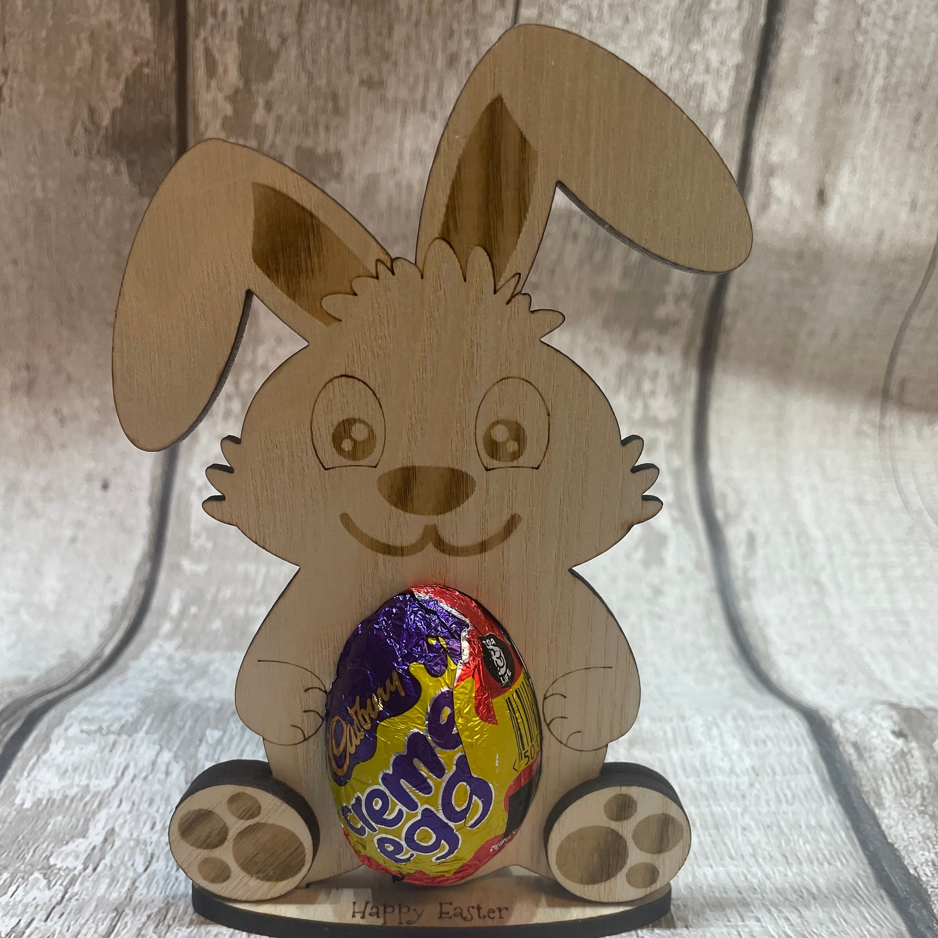 Bunny Egg Holder Personalised Easter Gift Easter Egg Holder 