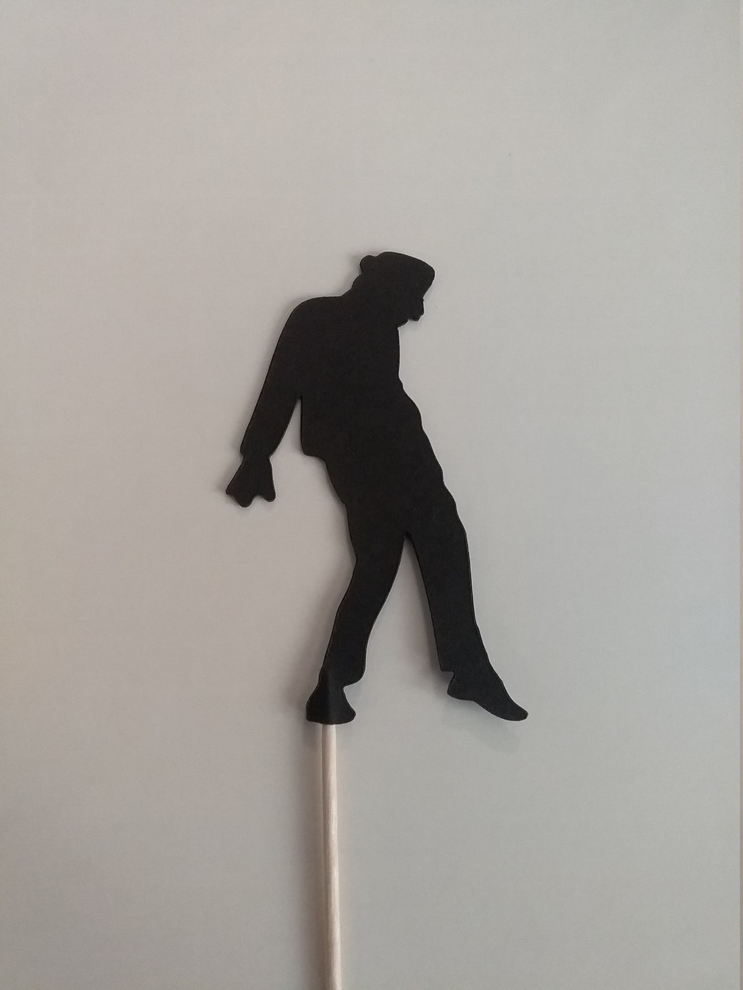 Lot of 12 Michael Jackson Cupcake Toppers Choose Your Color Etsy