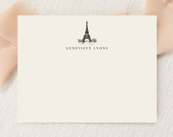 Vintage Style Cards French Cards Blank Cards Paris Cards Note Cards Flat Cards Bluebird Cards