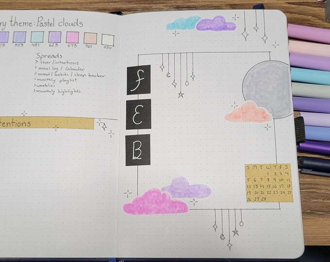 Custom Bullet Journal Etsy