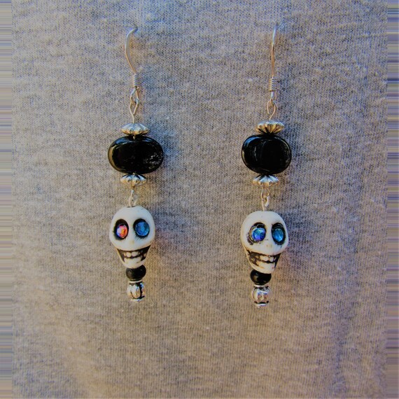 Swarovski skull deals earrings