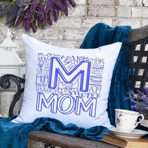 Mom pillow, Mothers day gift, Mama gift, throw Pillow, gift for mom, home decor,gift from daughter, custom throw pillow, personalized pillow