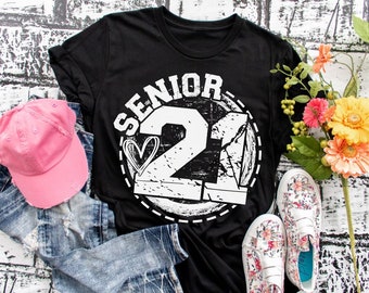 Senior 2021 tee, class of 2021 shirt, senior class tee, graduation tee, senior vibes, high school tshirt, senior 21, 2021, senior life