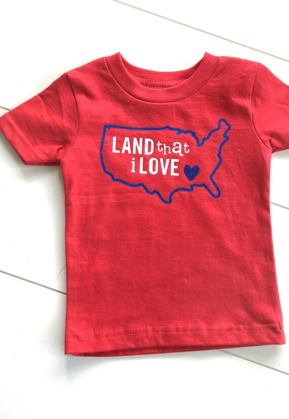 Fourth of July shirt, patriotic kids shirt, America shirt, I love america, red white and blue tee, usa clothes, independance day onesie