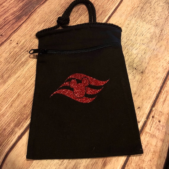 Disney cruise bag, fe gift, fantasy bag, DCL, fish extender, disney cruise, cruise flag, canvas bag, glitter cruise decal, cruise gift, FE