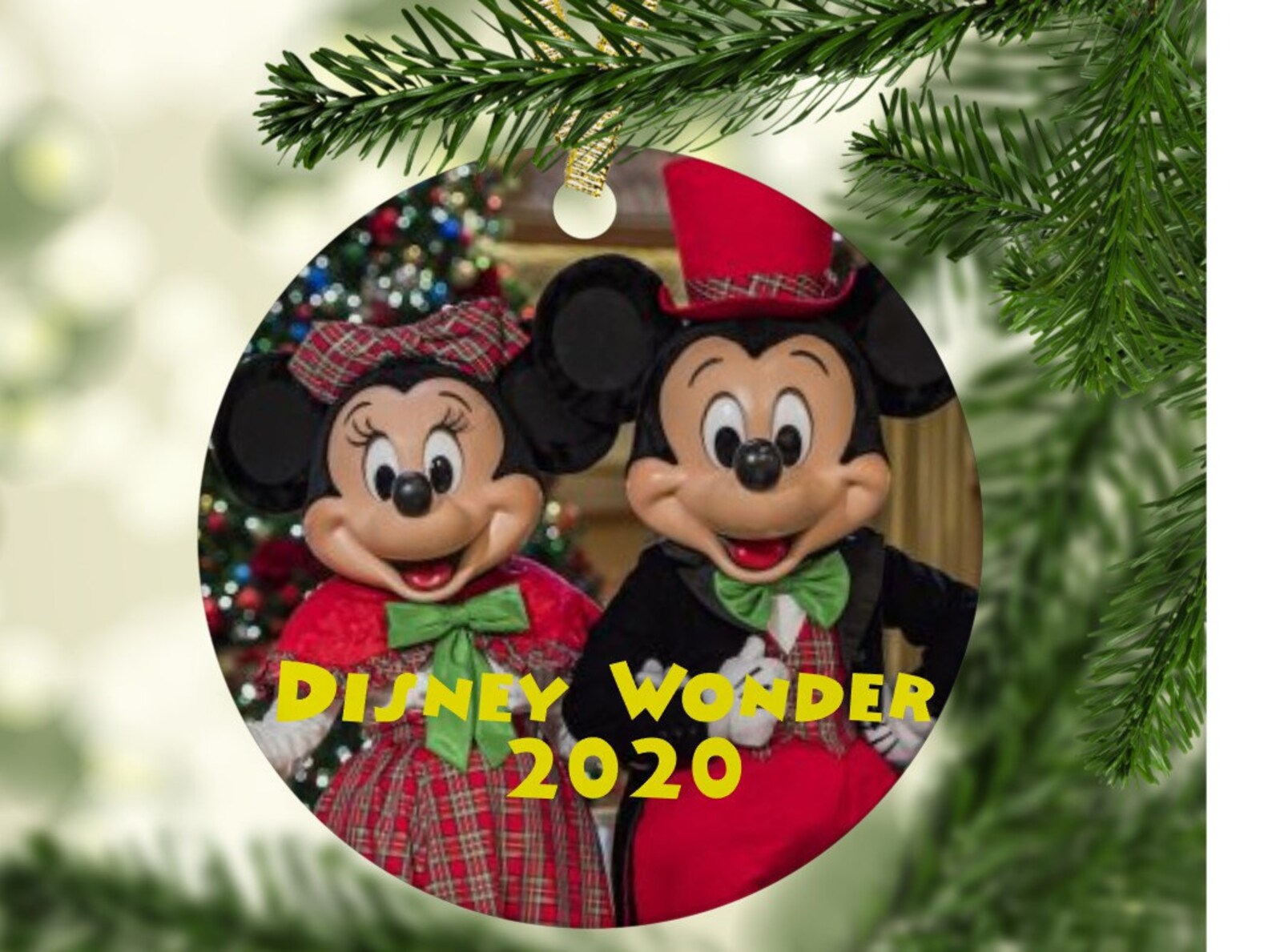 Disney Cruise Ornament Ornament Exchange Christmas Ornament Etsy