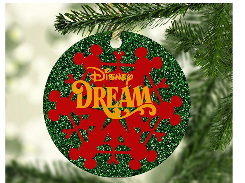 Disney Cruise Ornament Ornament Exchange Christmas Ornament Etsy