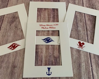 Fish extender gift, photo mat, DCL mat, character signatures, FE, Disney dream gift, Cabin gift, disney fantasy, custom photo mat, mickey