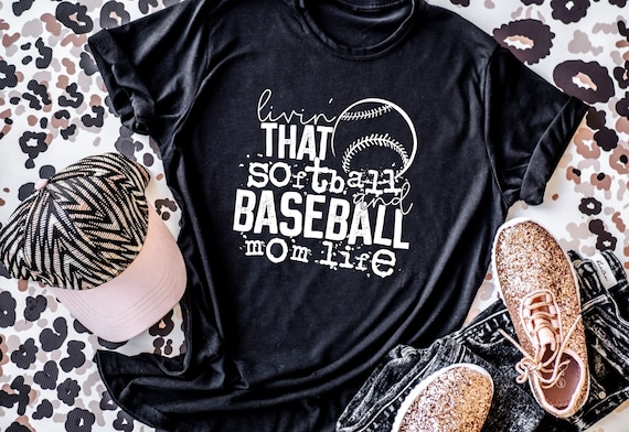 Mom Shirt Baseball And Softball Shirt Mom Shirt Baseball And Softball Shirt