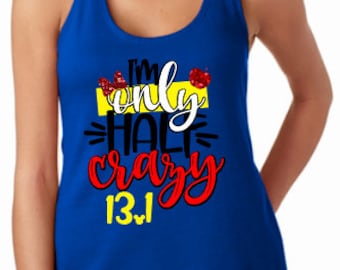 Disney running tank, half marathon tank, princess run, snow white tank top, disney marathon, exercise tank, princess shirt, run disney, tee