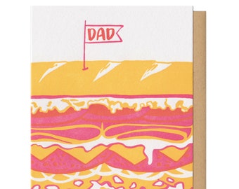 Dad Sandwich Greeting Card