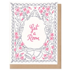 Get a Room Greeting Card
